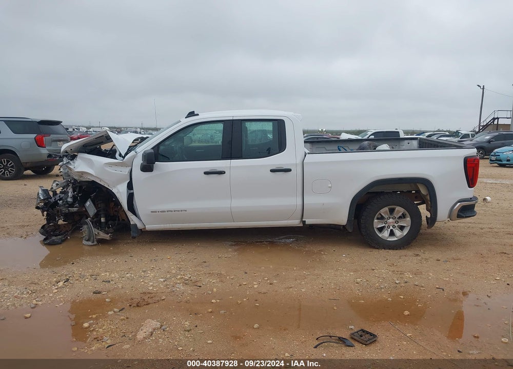 2024 GMC SIERRA 1500 2WD DOUBLE CAB STANDARD BOX PRO VIN: 1GTRHAEK2RZ361965
