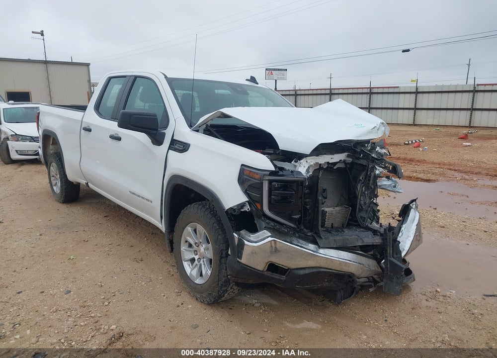 2024 GMC SIERRA 1500 2WD DOUBLE CAB STANDARD BOX PRO VIN: 1GTRHAEK2RZ361965