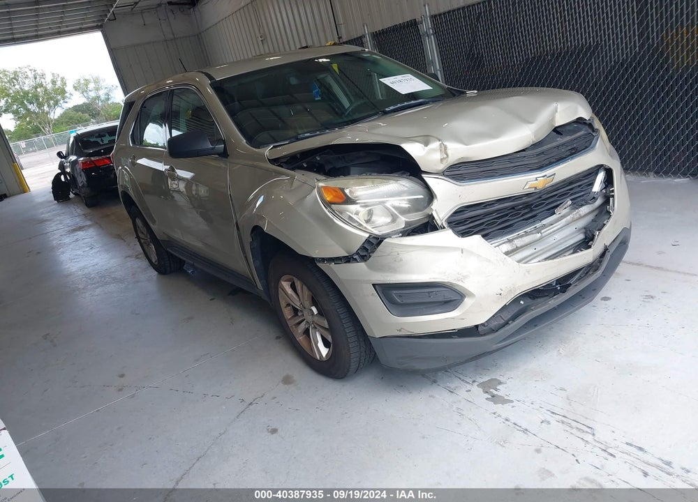2016 CHEVROLET EQUINOX LS VIN: 2GNALBEK6G1122840