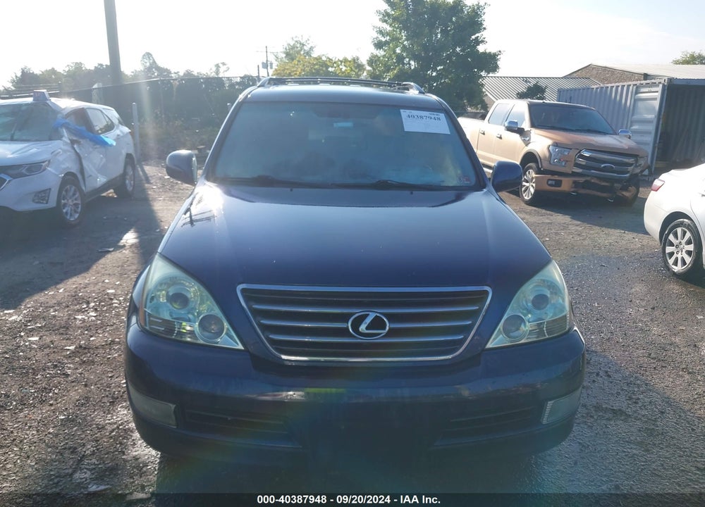 2005 LEXUS GX 470 VIN: JTJBT20X950085627