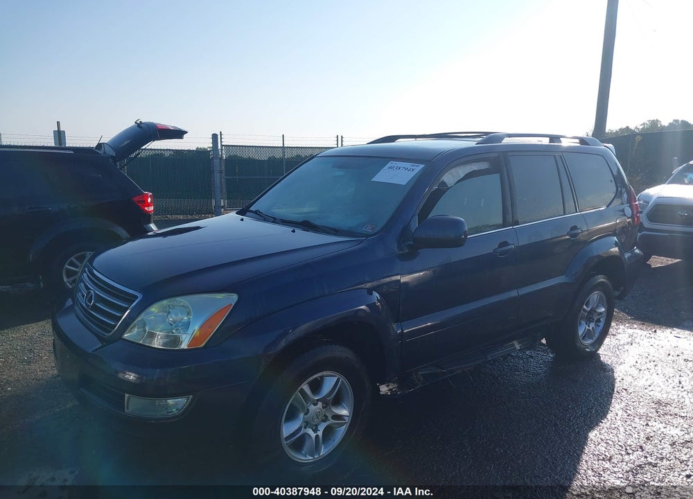 2005 LEXUS GX 470 VIN: JTJBT20X950085627