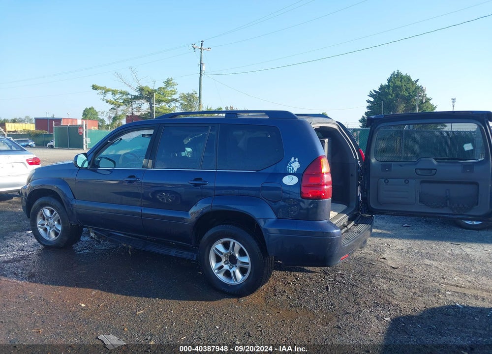 2005 LEXUS GX 470 VIN: JTJBT20X950085627