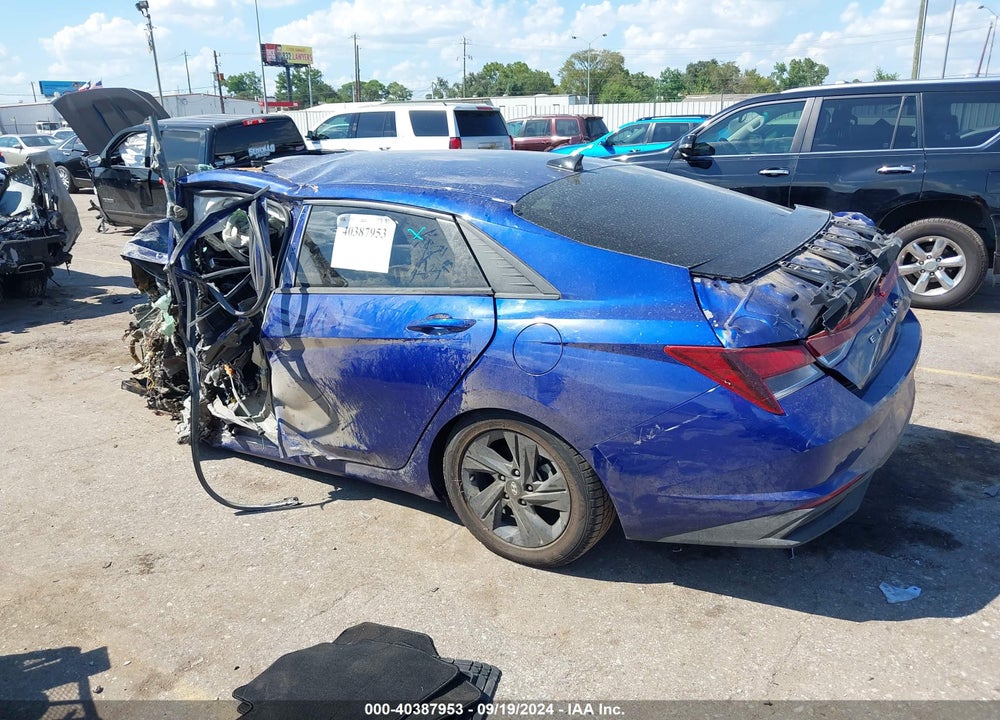 2021 HYUNDAI ELANTRA SEL VIN: 5NPLS4AG4MH032551