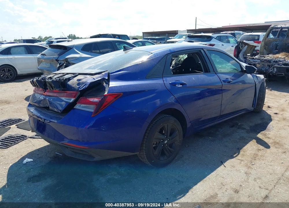 2021 HYUNDAI ELANTRA SEL VIN: 5NPLS4AG4MH032551
