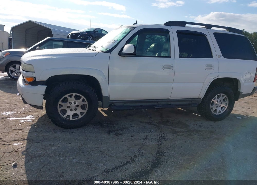 2004 CHEVROLET TAHOE Z71 VIN: 1GNEK13Z94R138015