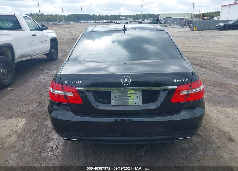 2011 MERCEDES-BENZ E 550 4MATIC VIN: WDDHF9AB7BA363548