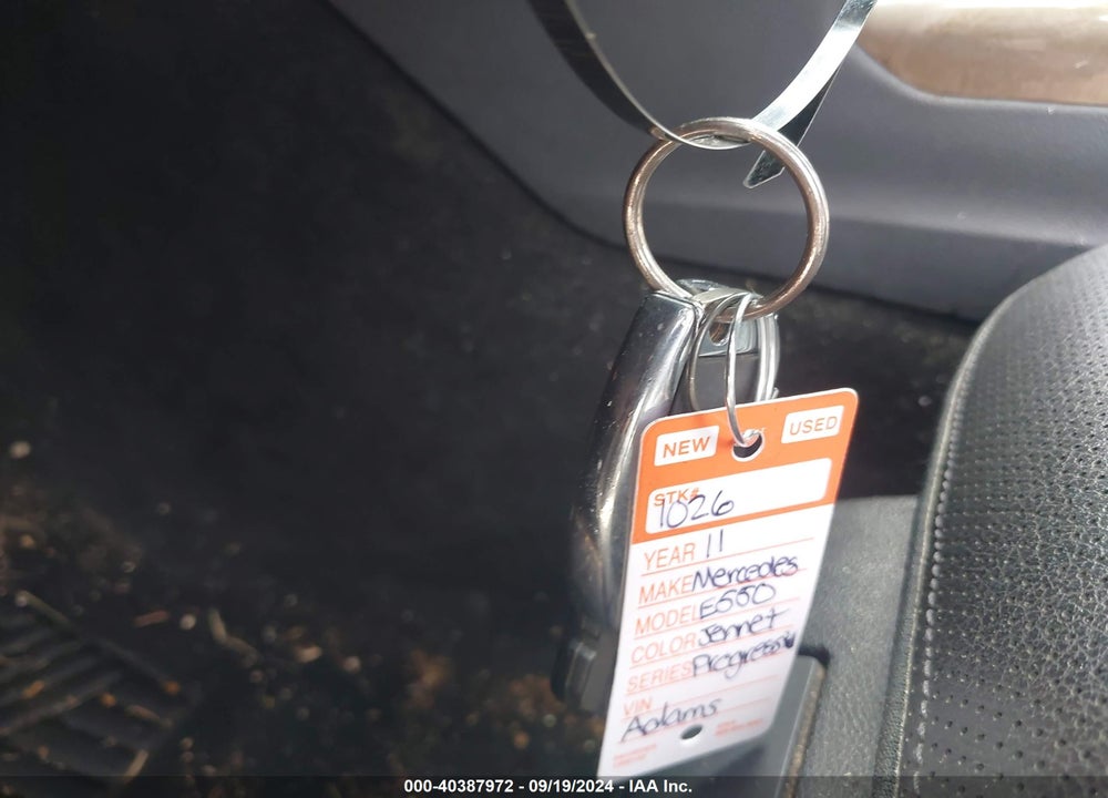 2011 MERCEDES-BENZ E 550 4MATIC VIN: WDDHF9AB7BA363548