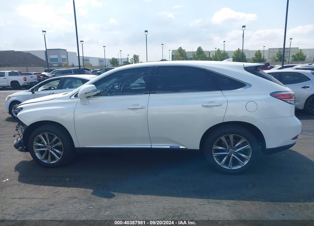 2014 LEXUS RX 450H VIN: JTJZB1BA4E2009631