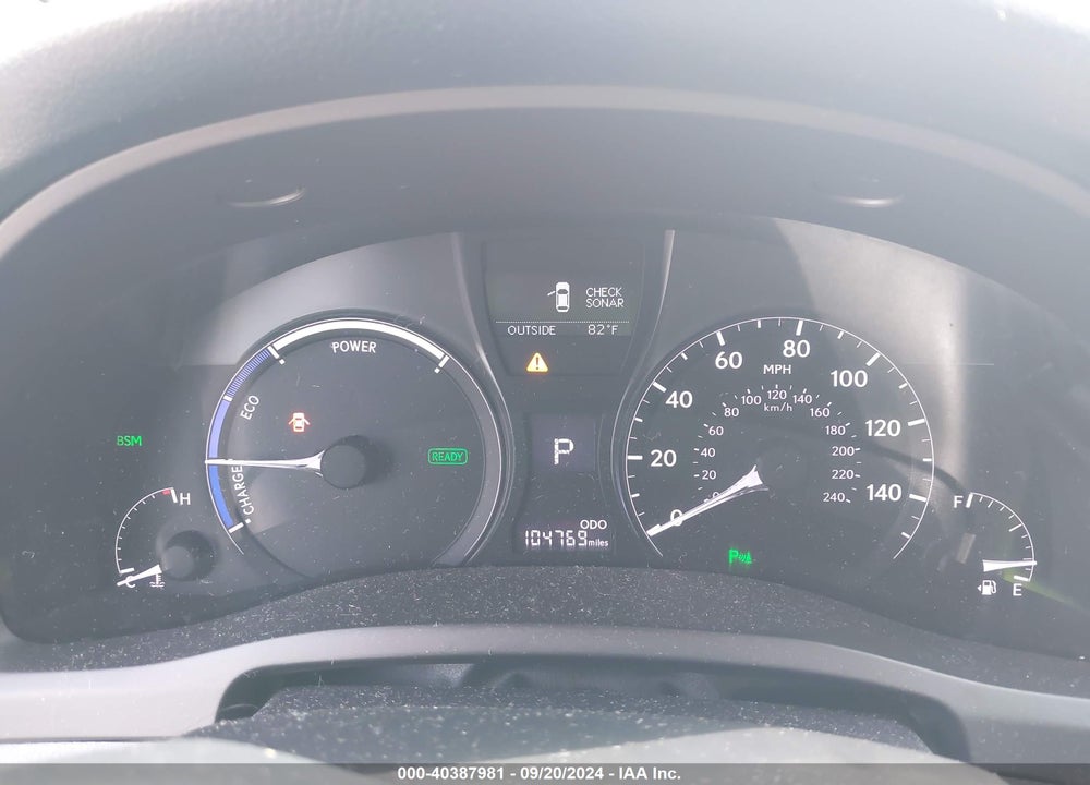 2014 LEXUS RX 450H VIN: JTJZB1BA4E2009631