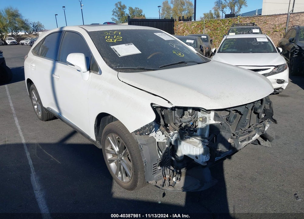 2014 LEXUS RX 450H VIN: JTJZB1BA4E2009631