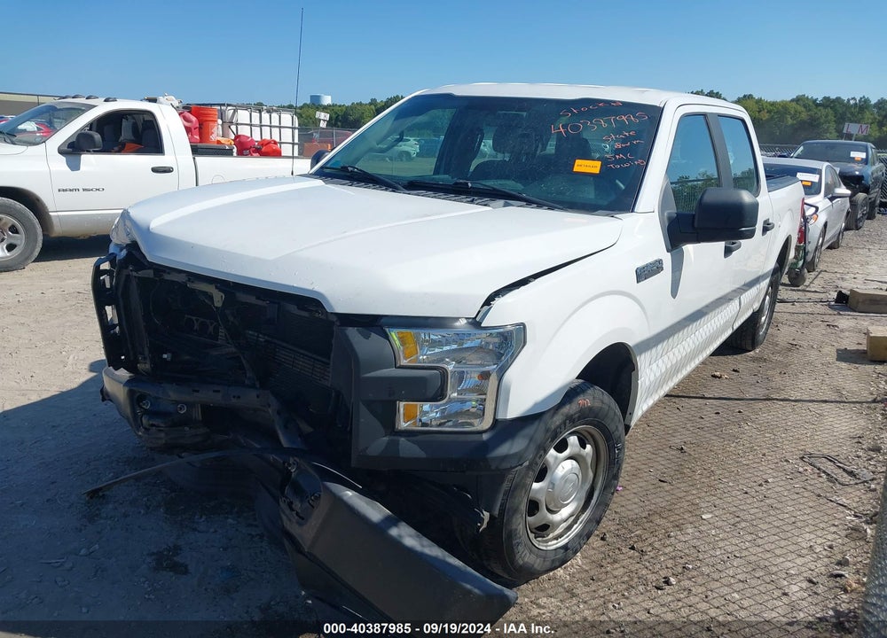 2017 FORD F-150 XL VIN: 1FTEW1CF5HFB80191