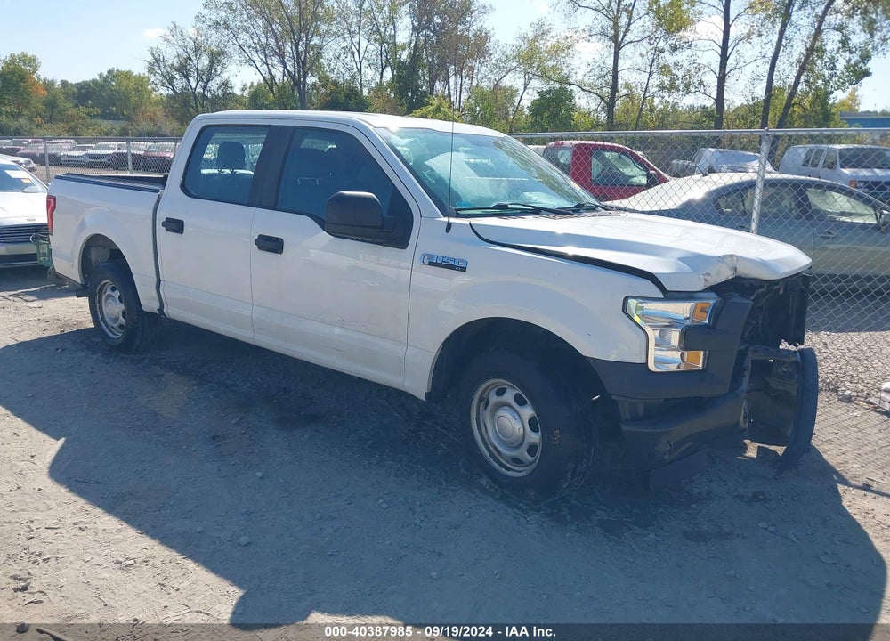 2017 FORD F-150 XL VIN: 1FTEW1CF5HFB80191