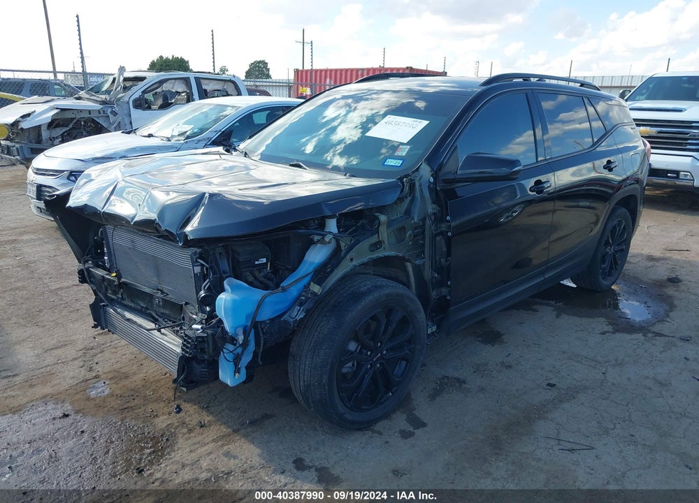 2022 GMC TERRAIN FWD SLT VIN: 3GKALPEV7NL251685