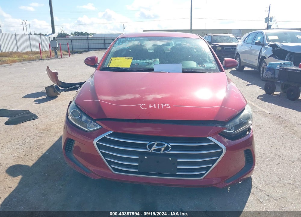 2017 HYUNDAI ELANTRA SE VIN: 5NPD74LFXHH135215