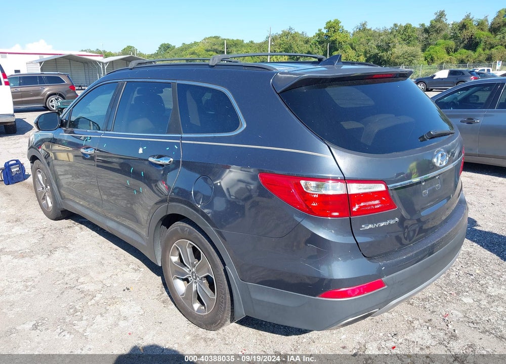 2014 HYUNDAI SANTA FE GLS VIN: KM8SM4HF8EU087719
