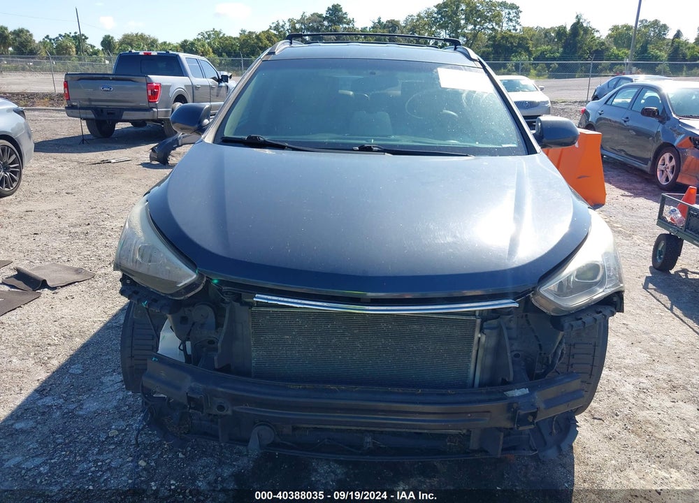 2014 HYUNDAI SANTA FE GLS VIN: KM8SM4HF8EU087719