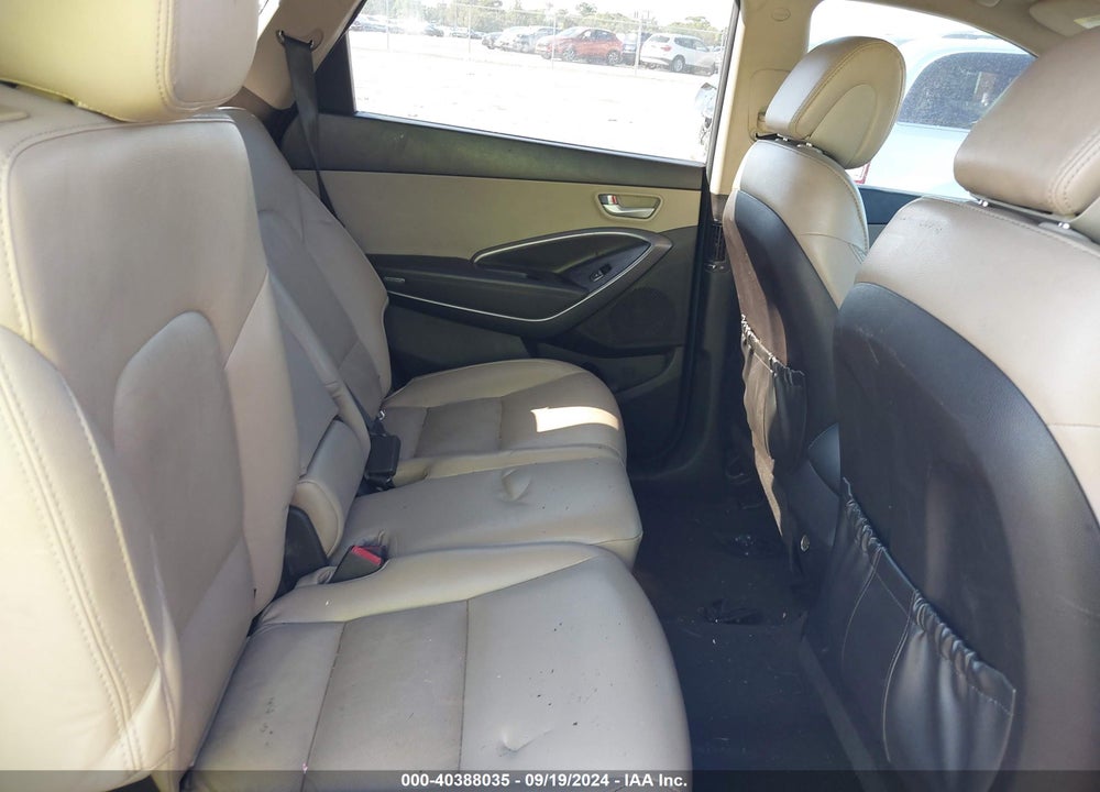 2014 HYUNDAI SANTA FE GLS VIN: KM8SM4HF8EU087719