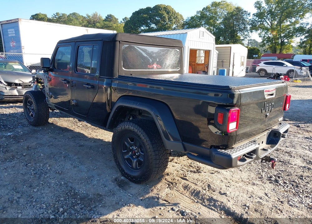 2021 JEEP GLADIATOR FREEDOM 4X4 VIN: 1C6HJTAGXML596307