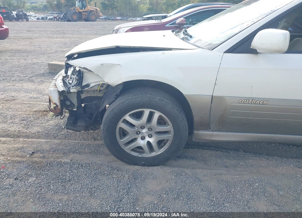 2002 SUBARU OUTBACK VIN: 4S3BH675226625084