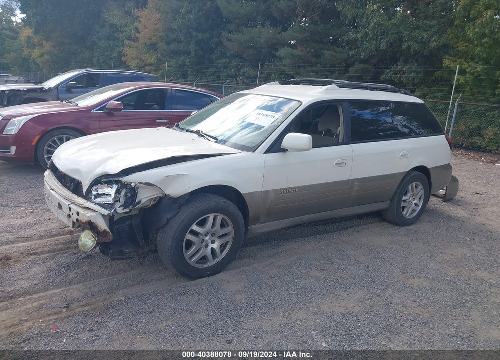 2002 SUBARU OUTBACK VIN: 4S3BH675226625084