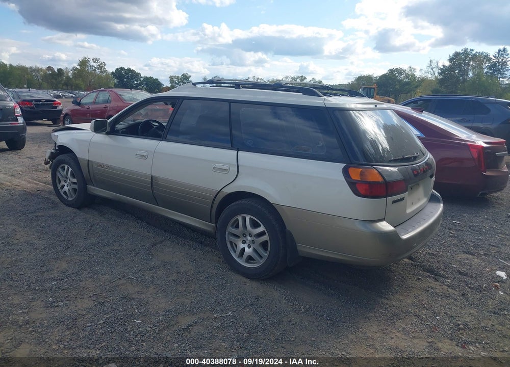 2002 SUBARU OUTBACK VIN: 4S3BH675226625084