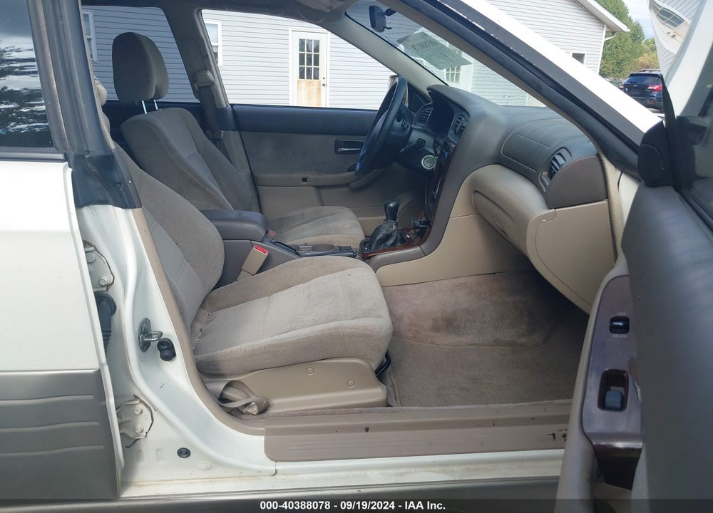 2002 SUBARU OUTBACK VIN: 4S3BH675226625084