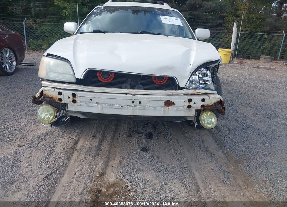 2002 SUBARU OUTBACK VIN: 4S3BH675226625084