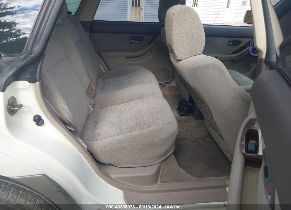 2002 SUBARU OUTBACK VIN: 4S3BH675226625084