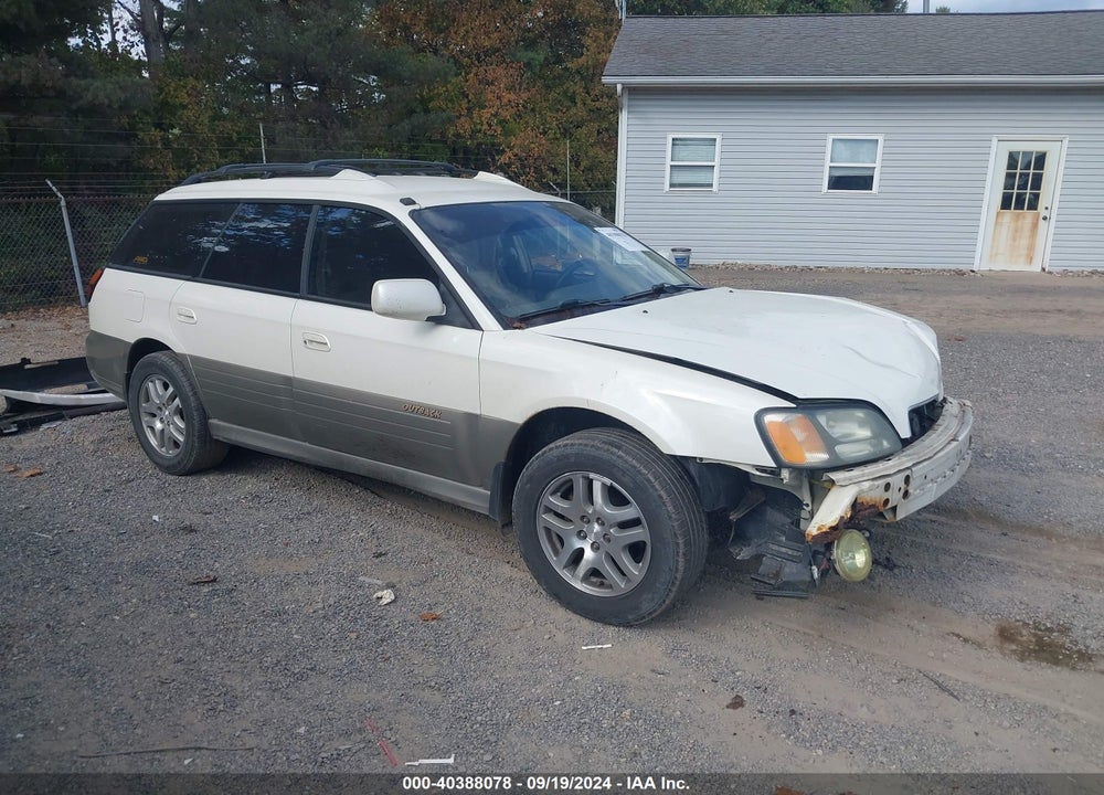 2002 SUBARU OUTBACK VIN: 4S3BH675226625084