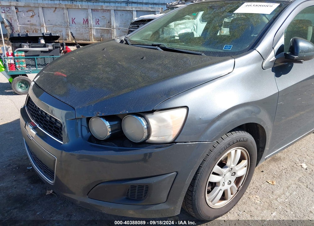 2013 CHEVROLET SONIC LT AUTO VIN: 1G1JC5SH5D4190204