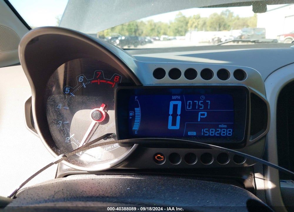 2013 CHEVROLET SONIC LT AUTO VIN: 1G1JC5SH5D4190204