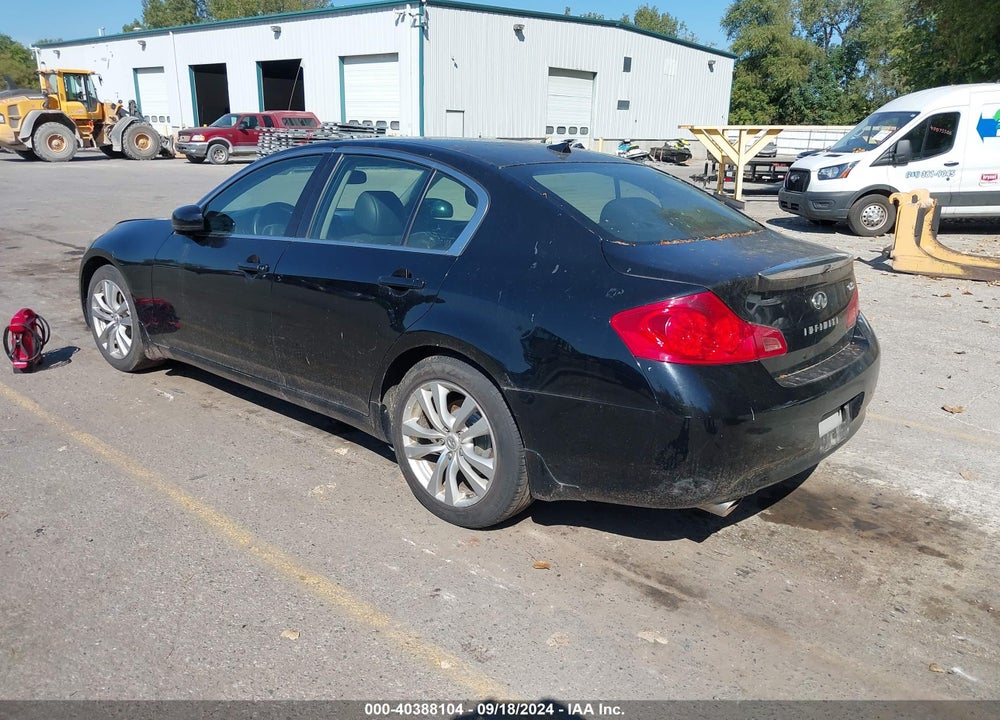 2008 INFINITI G35X VIN: JNKBV61F38M278927