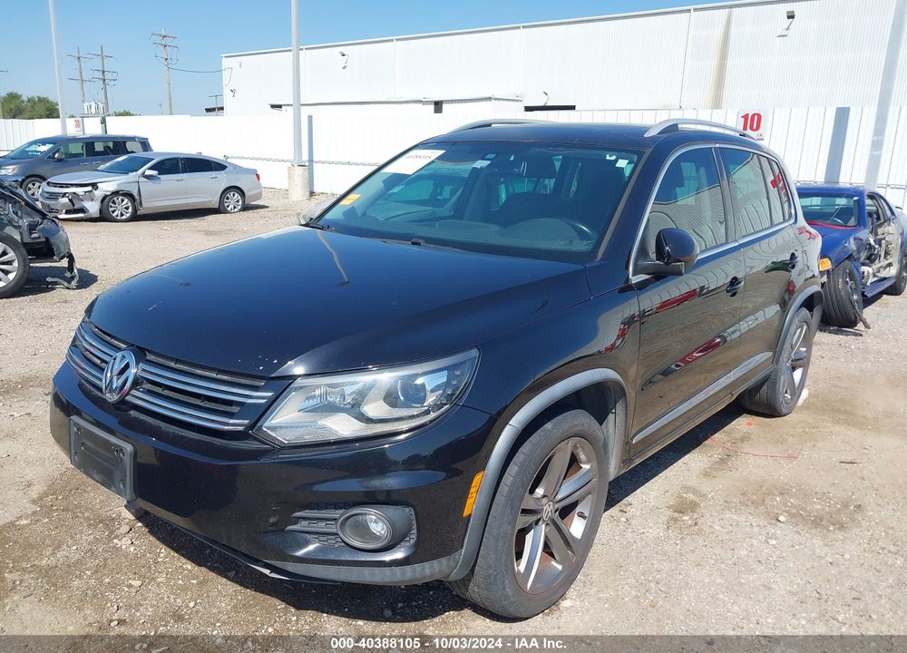 2017 VOLKSWAGEN TIGUAN 2.0T SPORT VIN: WVGTV7AXXHW504112