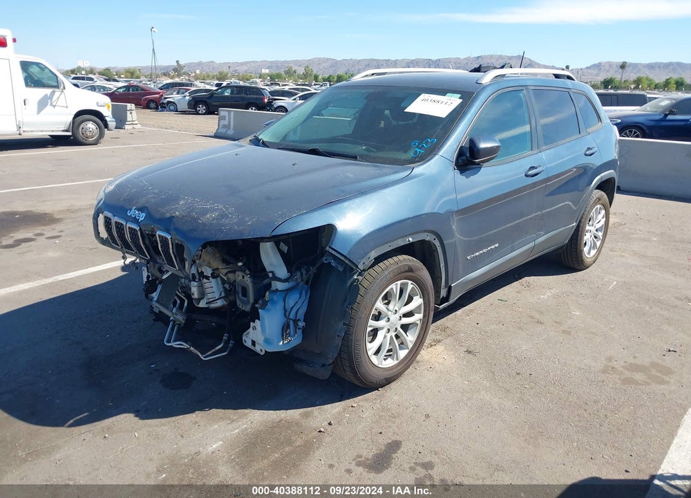 2020 JEEP CHEROKEE LATITUDE FWD VIN: 1C4PJLCB9LD653921