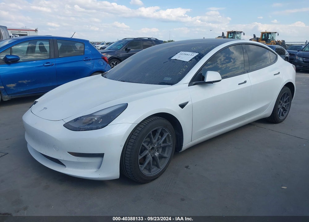 2021 TESLA MODEL 3 STANDARD RANGE PLUS REAR-WHEEL DRIVE VIN: 5YJ3E1EAXMF987137