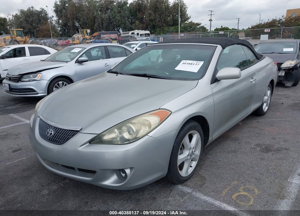 2005 TOYOTA CAMRY SOLARA SE VIN: 4T1FA38P45U064855