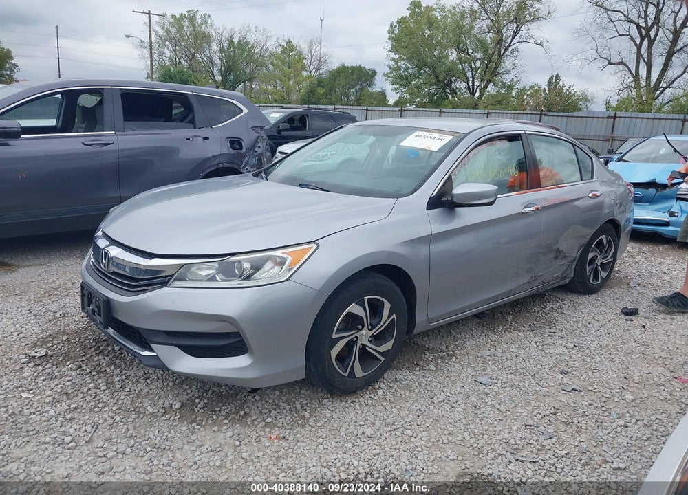 2016 HONDA ACCORD LX VIN: 1HGCR2F38GA142392
