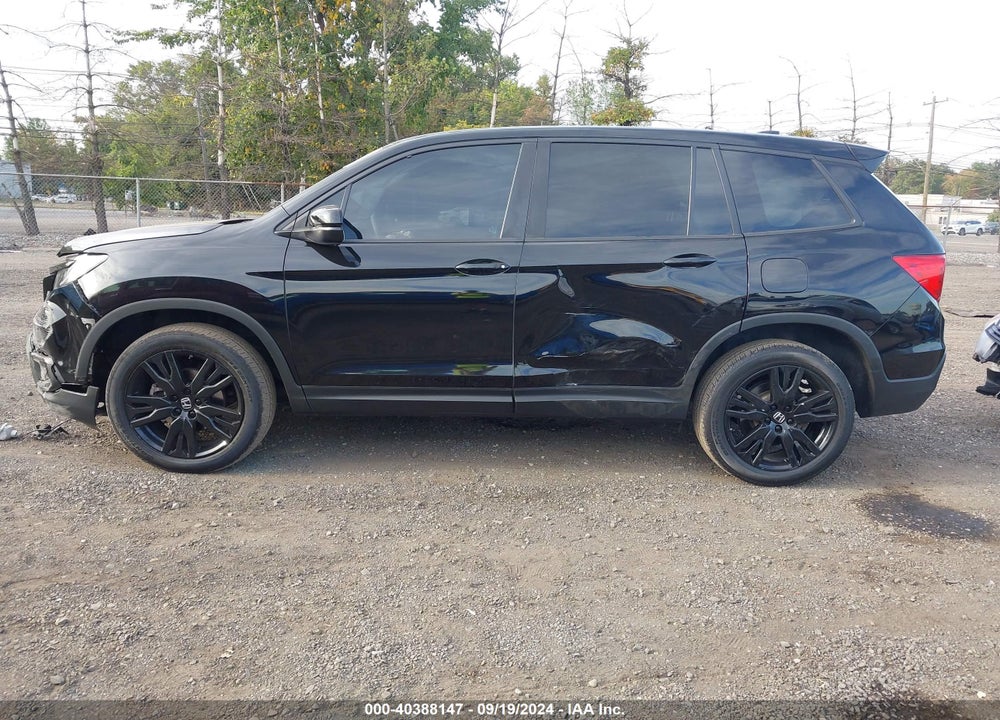 2021 HONDA PASSPORT AWD SPORT VIN: 5FNYF8H24MB010012