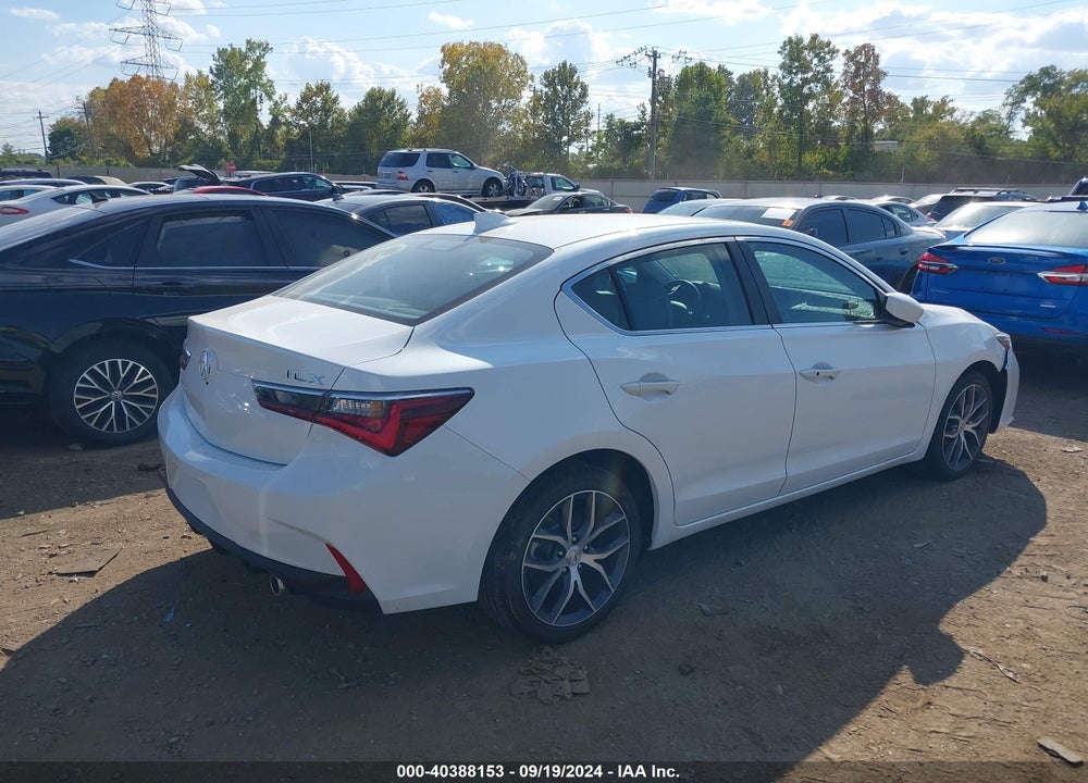 2022 ACURA ILX PREMIUM PACKAGE VIN: 19UDE2F78NA001841