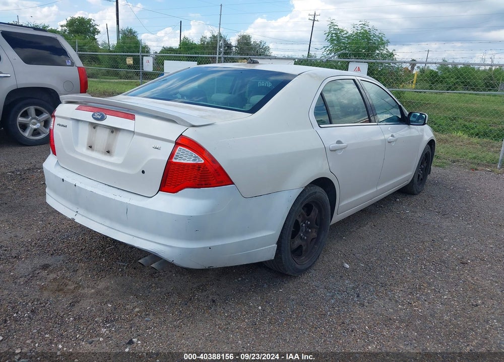 2010 FORD FUSION SE VIN: 3FAHP0HA4AR366594