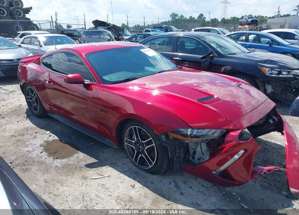 2019 FORD MUSTANG GT VIN: 1FA6P8CF1K5201051