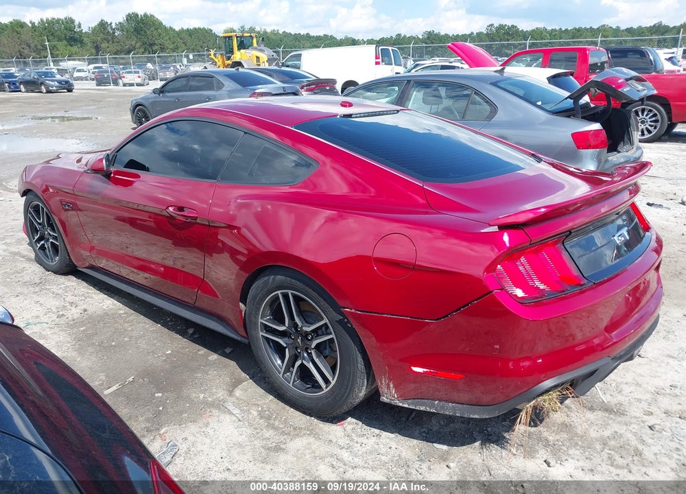 2019 FORD MUSTANG GT VIN: 1FA6P8CF1K5201051