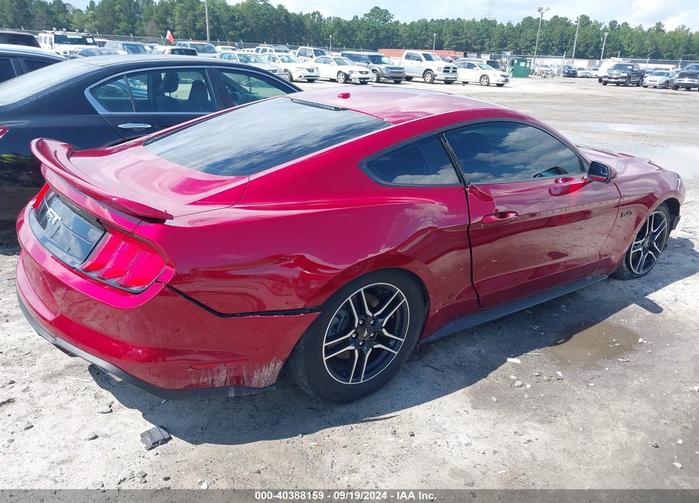 2019 FORD MUSTANG GT VIN: 1FA6P8CF1K5201051