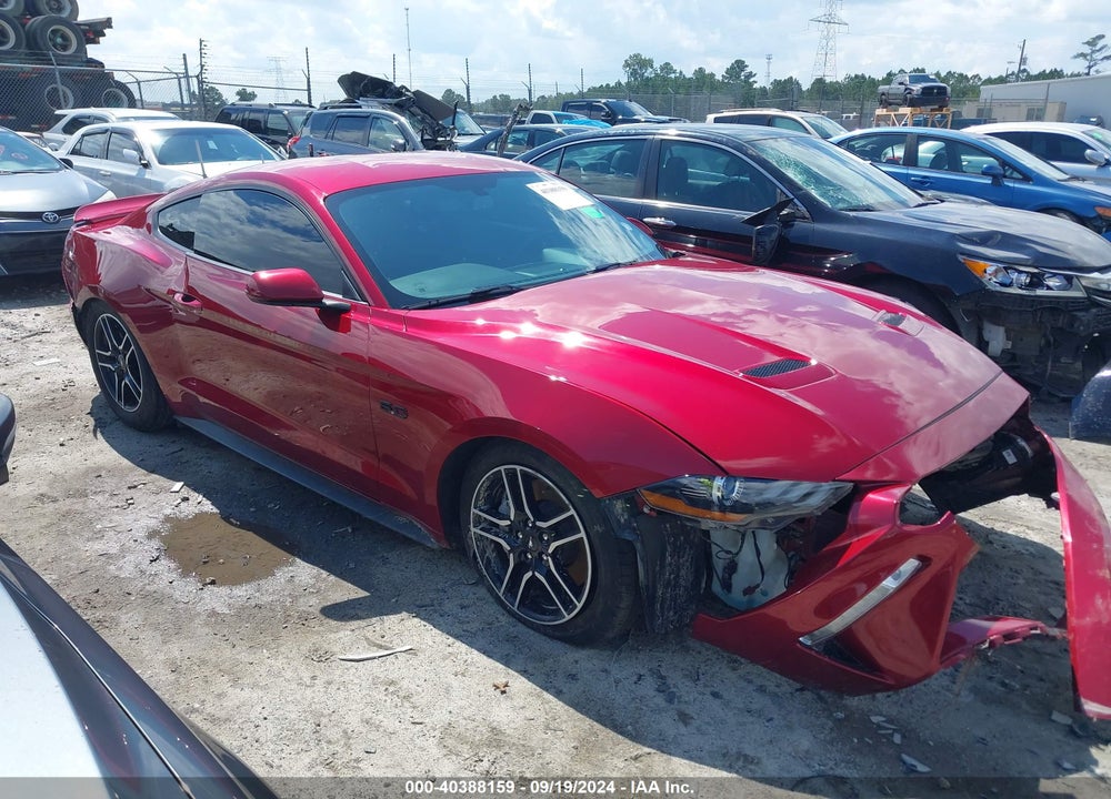 2019 FORD MUSTANG GT VIN: 1FA6P8CF1K5201051