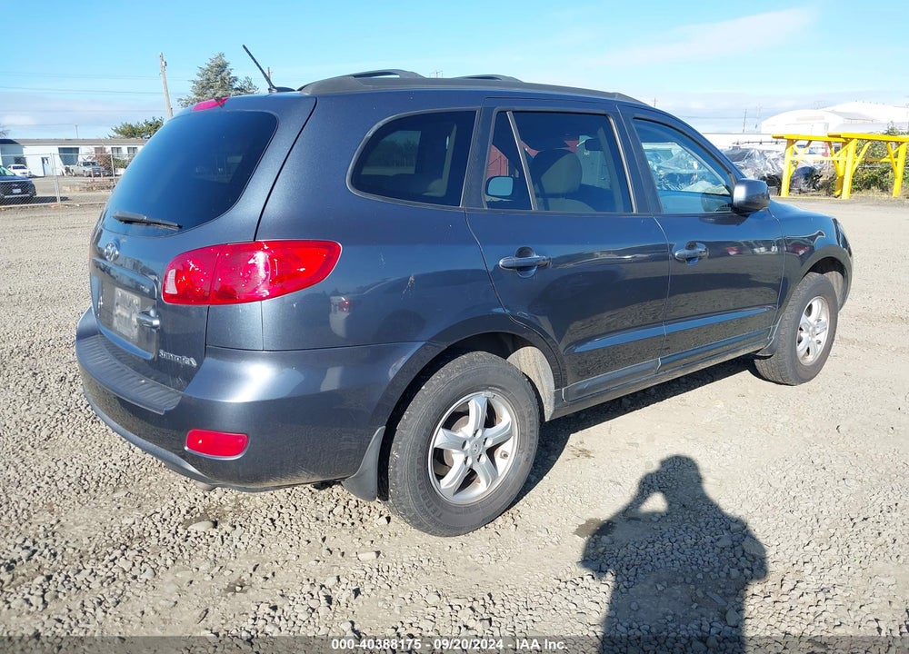 2008 HYUNDAI SANTA FE GLS VIN: 5NMSG13D18H223507