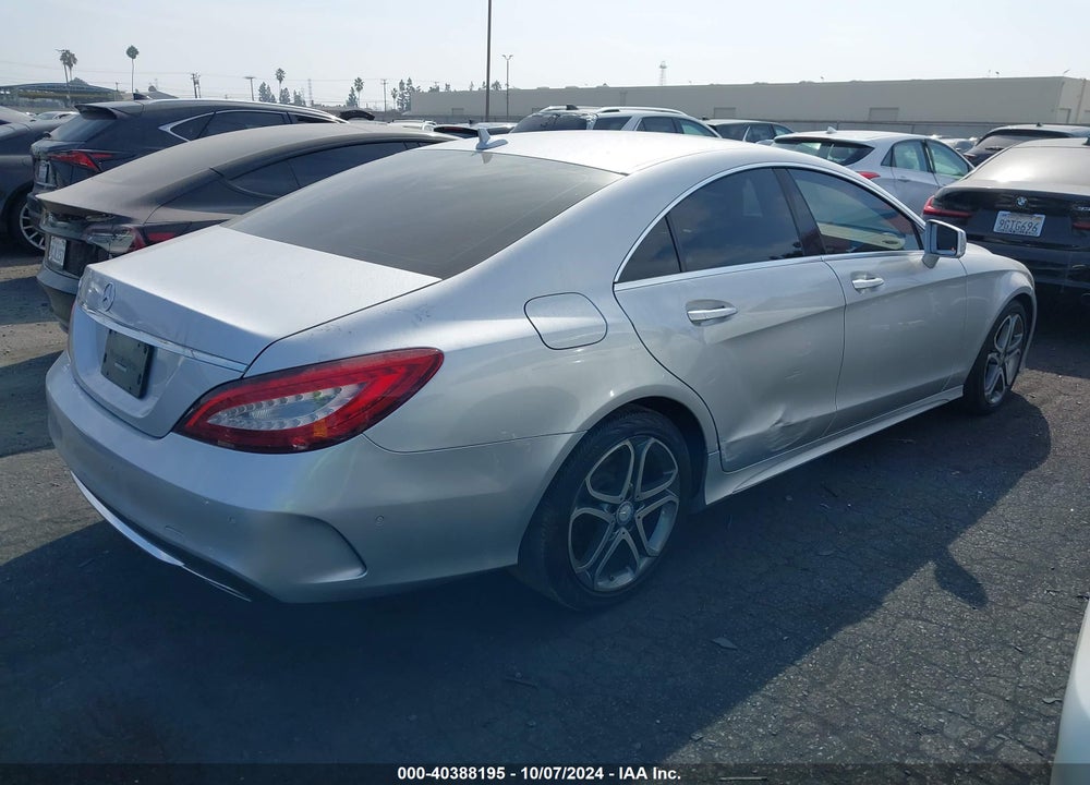 2016 MERCEDES-BENZ CLS 400 VIN: WDDLJ6FB3GA161295