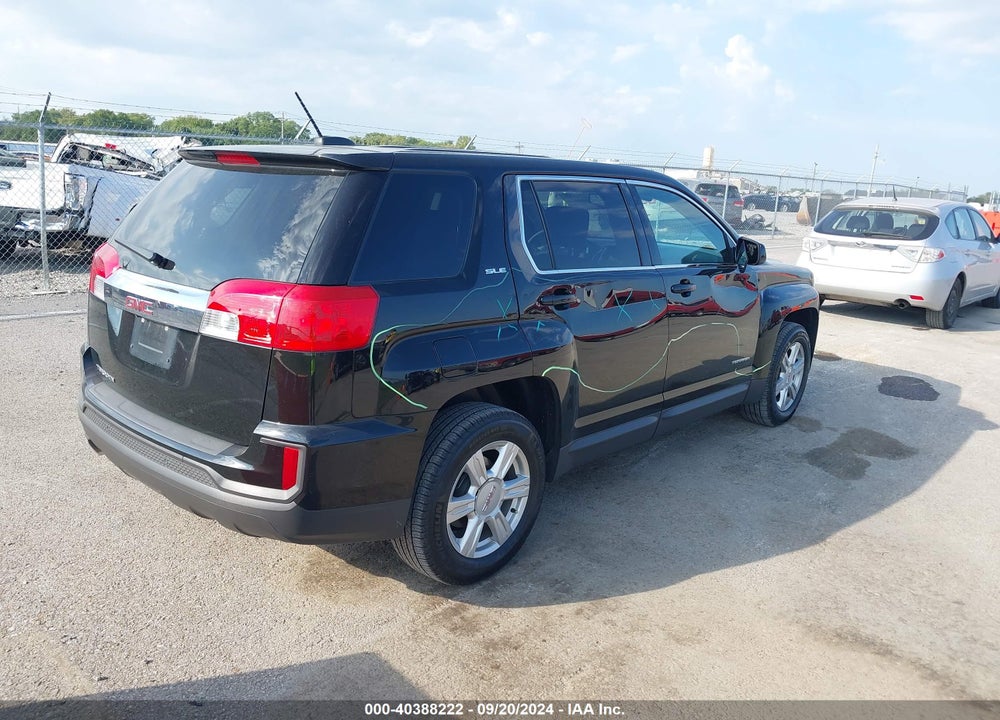 2016 GMC TERRAIN SLE-1 VIN: 2GKALMEK0G6121744