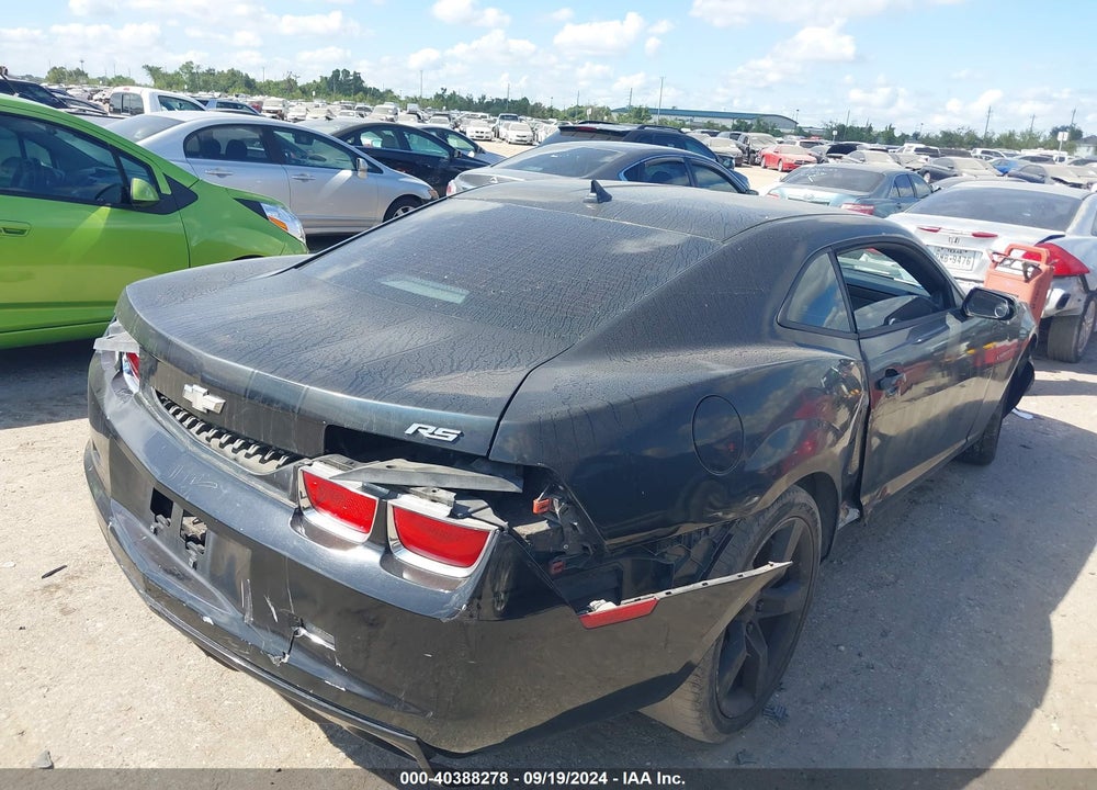2011 CHEVROLET CAMARO 2LS VIN: 2G1FA1ED9B9137321