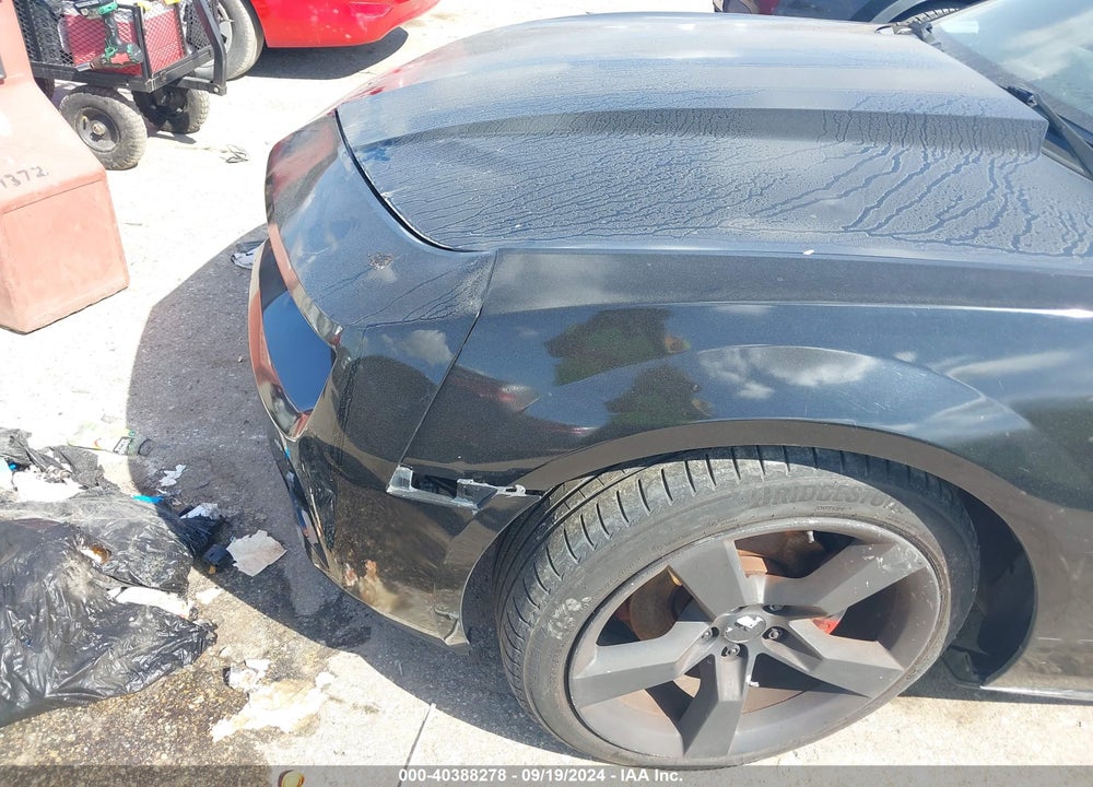 2011 CHEVROLET CAMARO 2LS VIN: 2G1FA1ED9B9137321