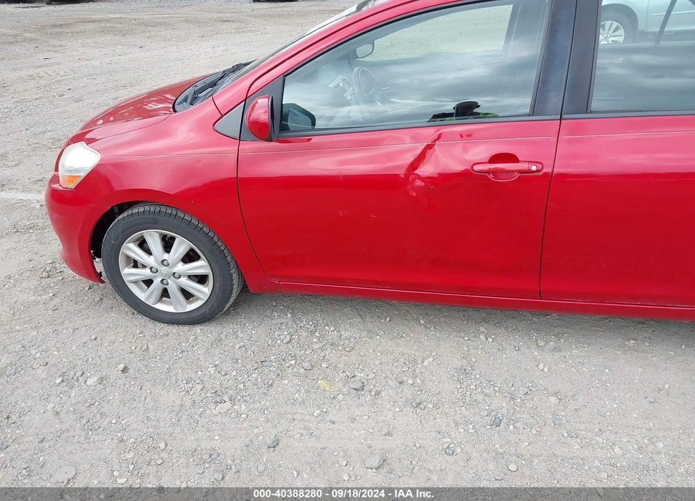 2009 TOYOTA YARIS VIN: JTDBT903391332746